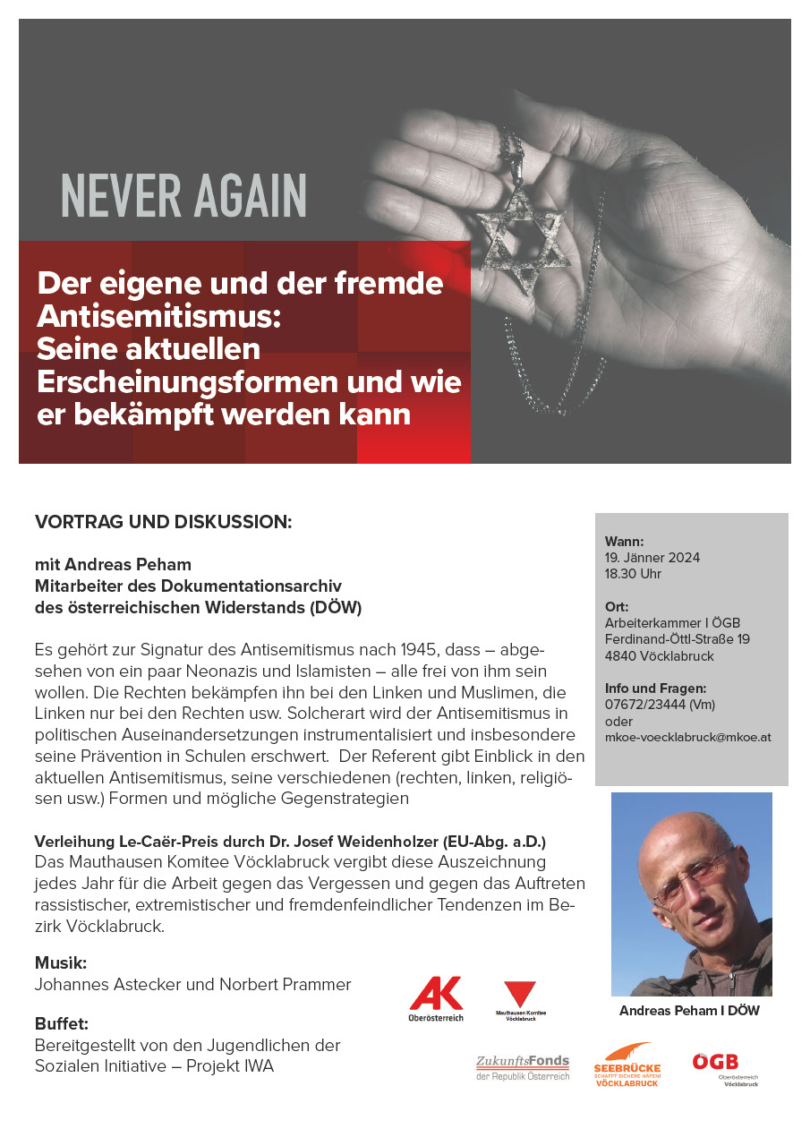 Bekämpfung Antisemitismus_Vöcklabruck 2023.indd